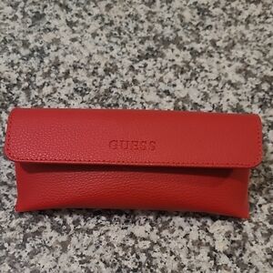 Guess Vibrant Red Clutch